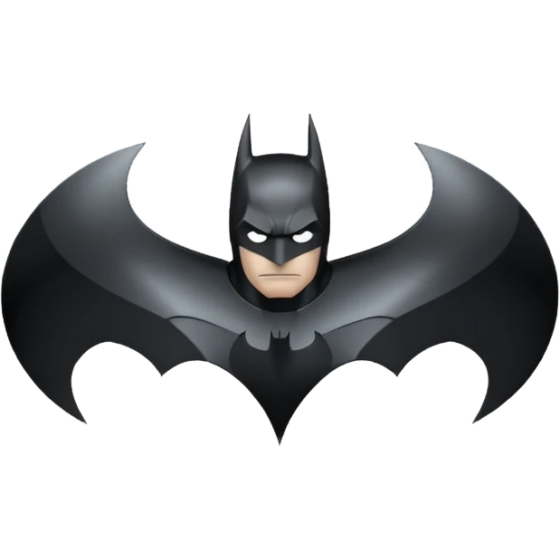 batman logo emoji