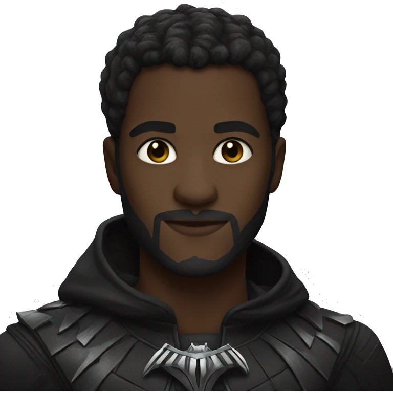 black panther emoji