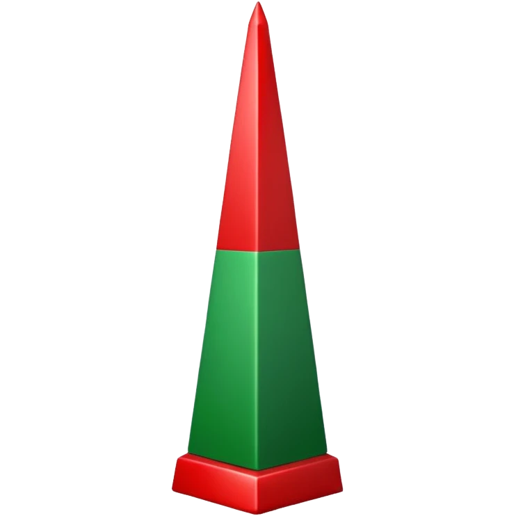 Christmas obelisk emoji