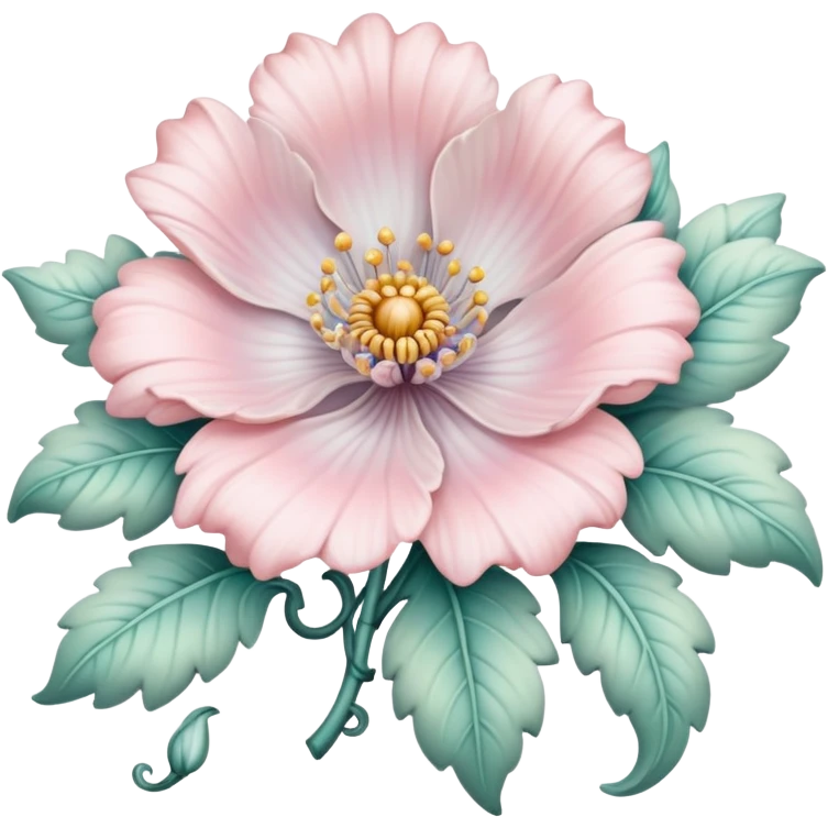 rococo flower  emoji