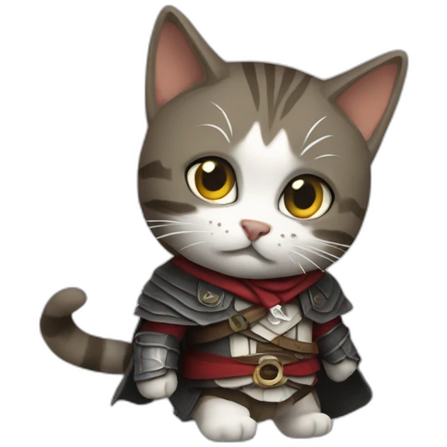 Assassins-creed-cat emoji