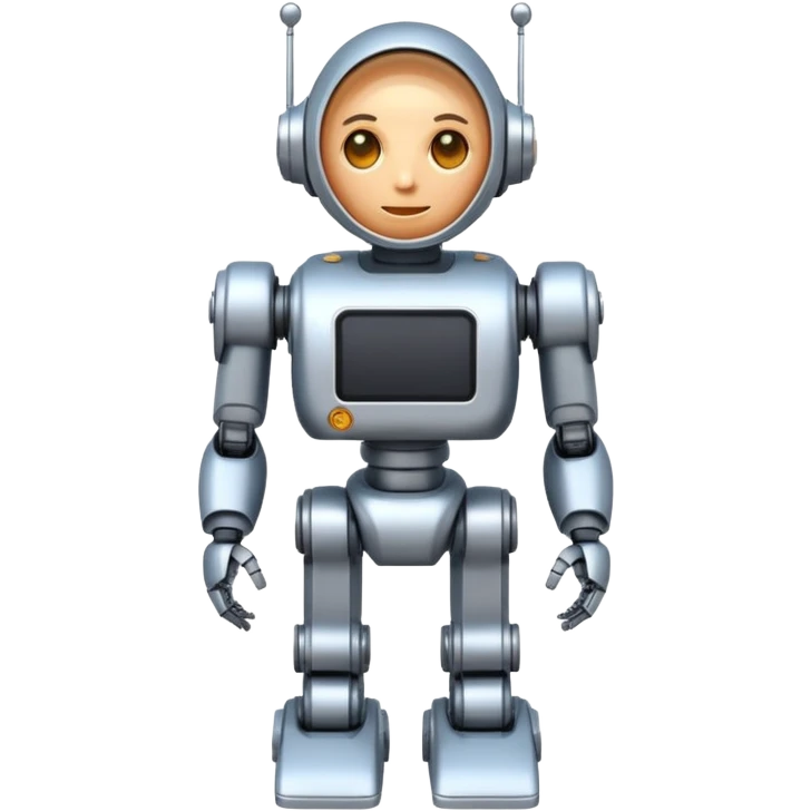 il faut que ce soit un robot cospmonaute emoji