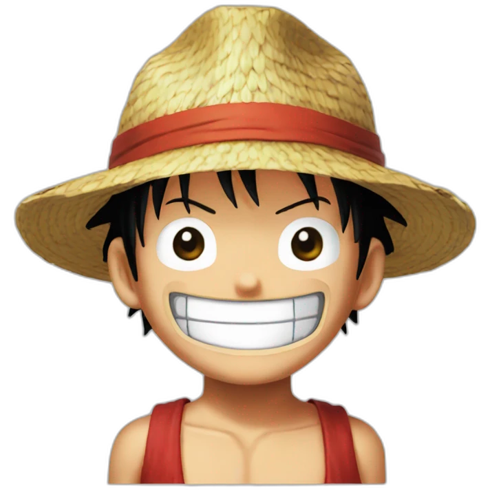 Luffy One Piece emoji