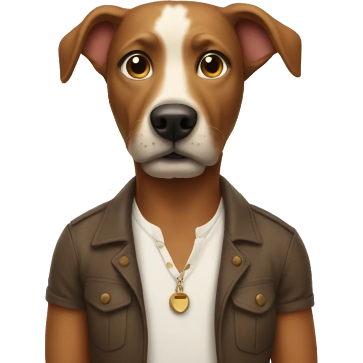 Dog man  emoji