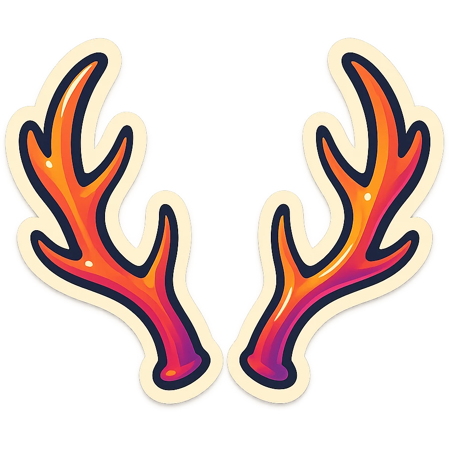 Pair of antlers emoji
