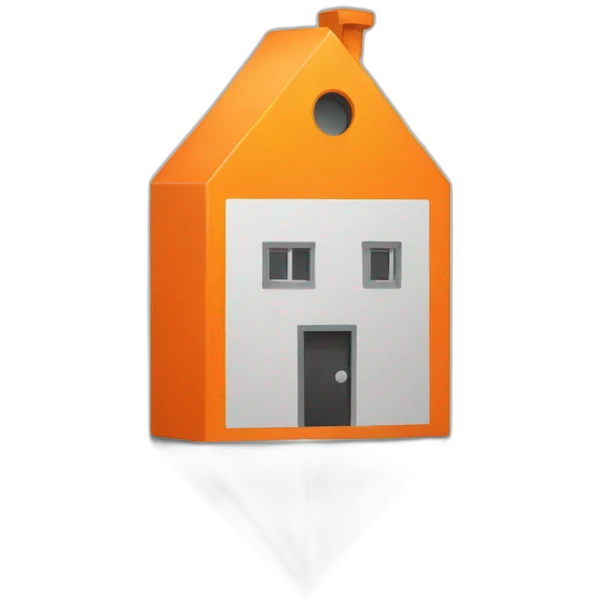 location pin orange emoji