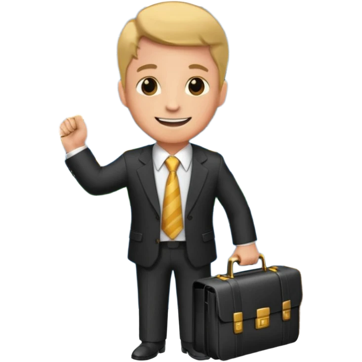 create an emoji  related to trader emoji