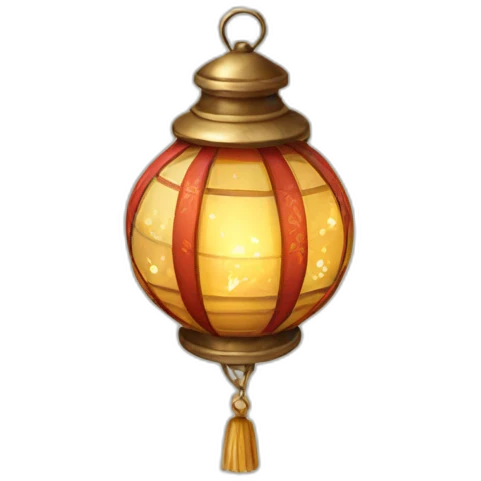 christmas-lantern-with-decoration emoji