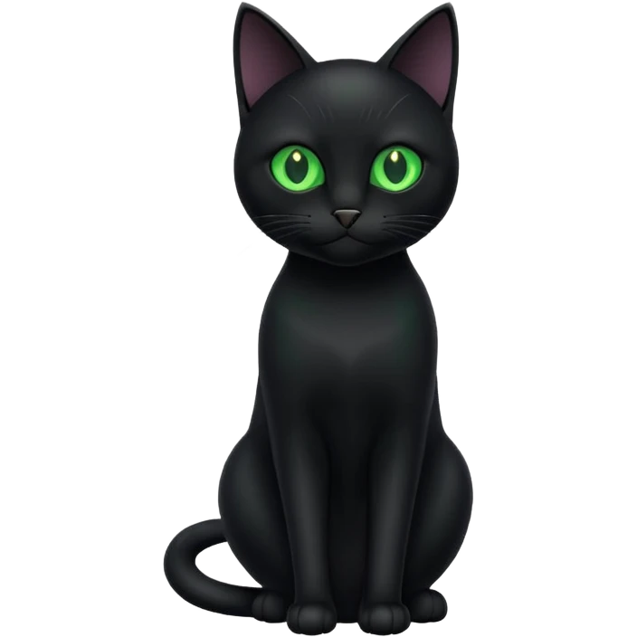 black cat emoji