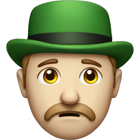 irish sad man emoji