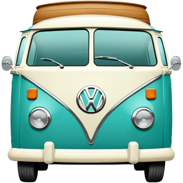 Vw campervan emoji