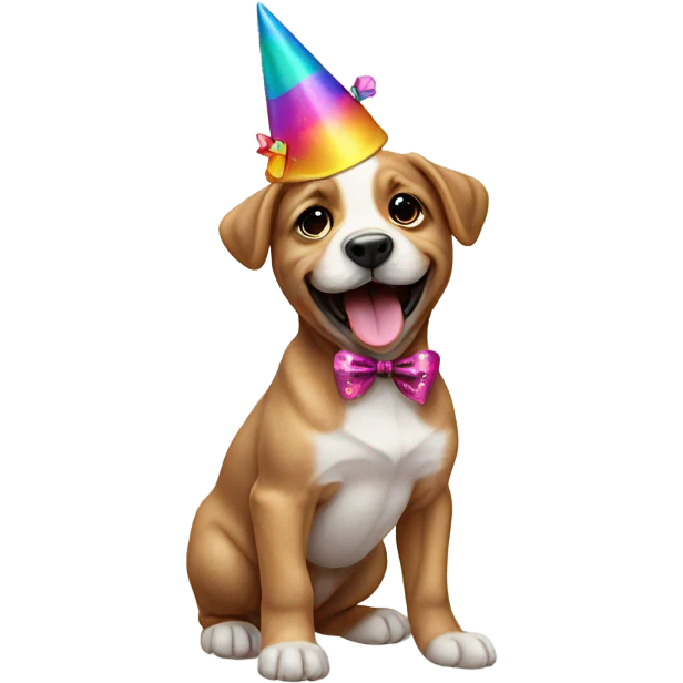 Puppies dancing at a disco  emoji