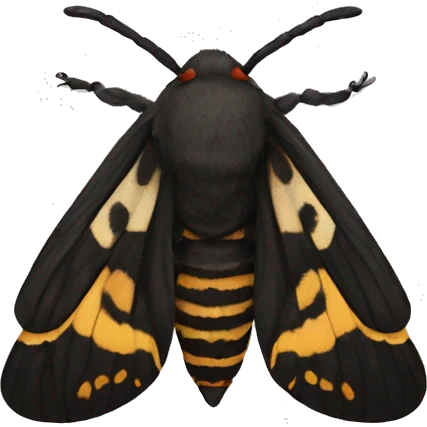 deaths head moth emoji