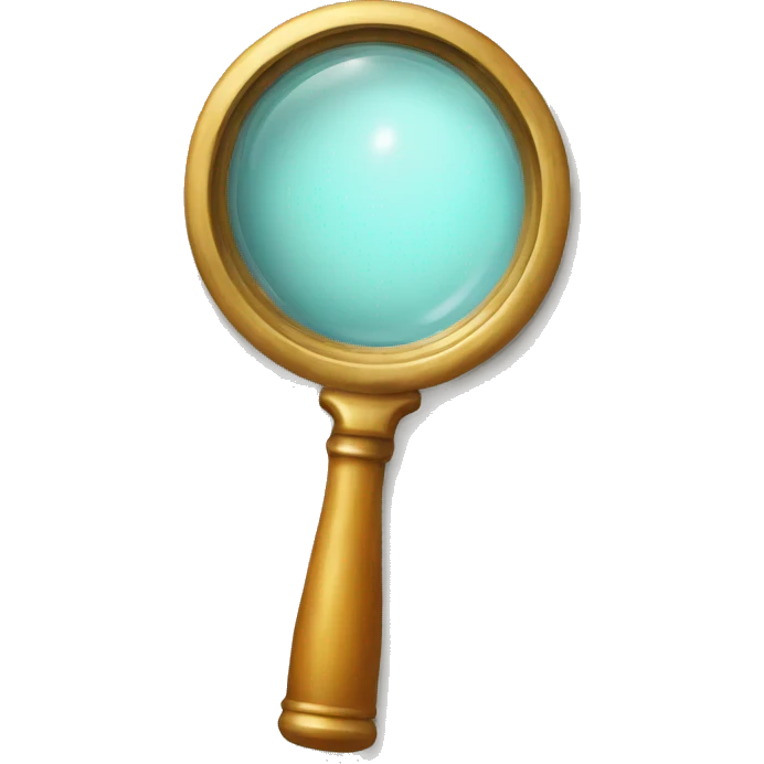magnifying glass emoji