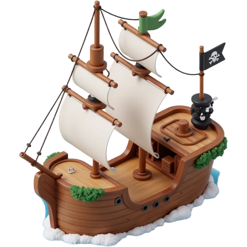 pirate ship emoji
