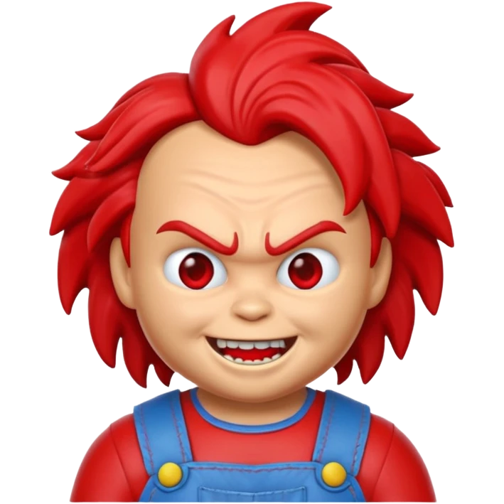Un emojin de chuky emoji