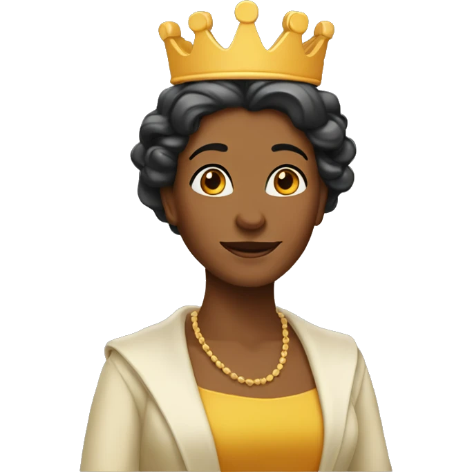Queen of cheese emoji
