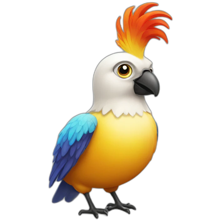Party bird emoji
