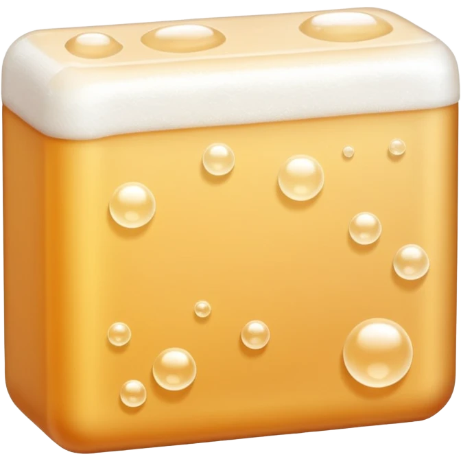 soap bar with bubbles emoji