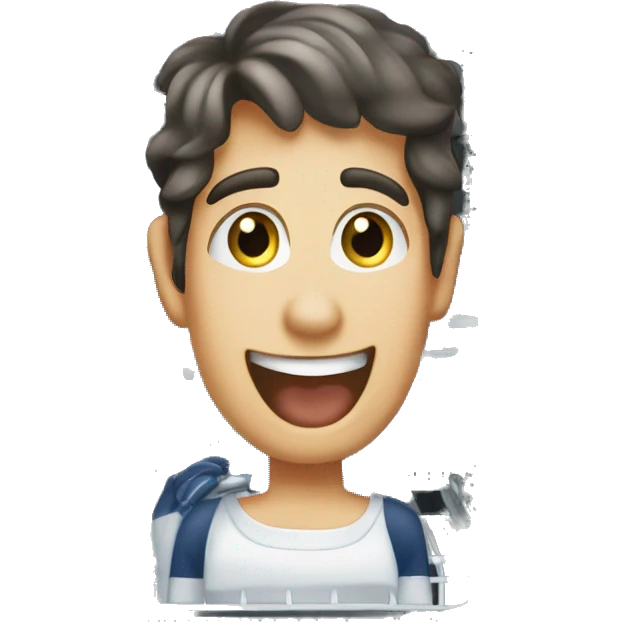 Dishwasher calling someone’s name emoji