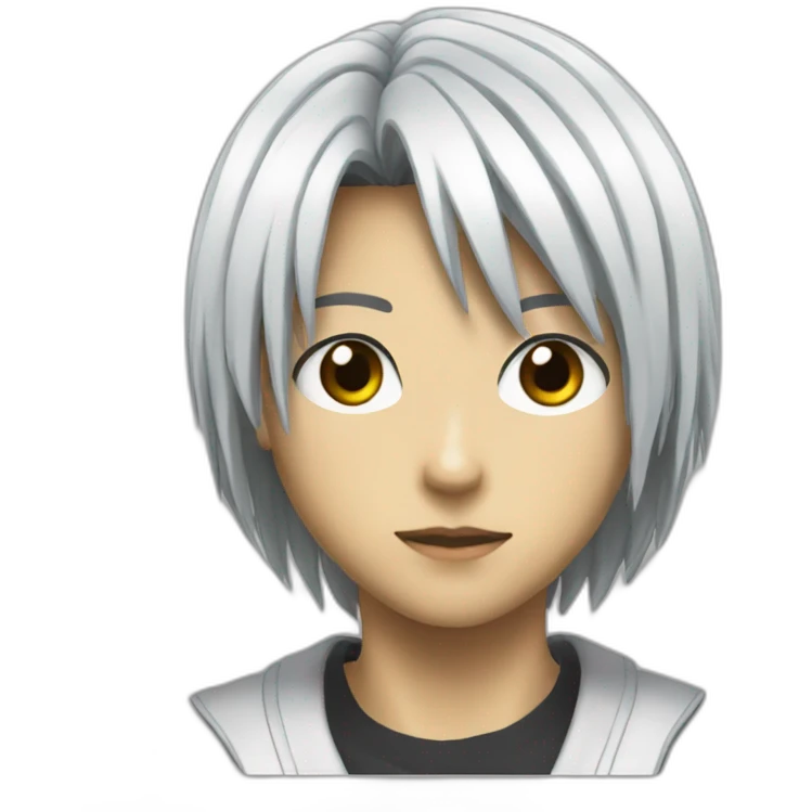 kira from death note tv series emoji
