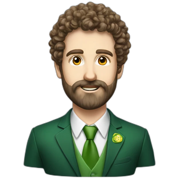 irish solo gp vc investor curly hair beard emoji