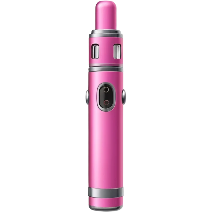Pink vape emoji
