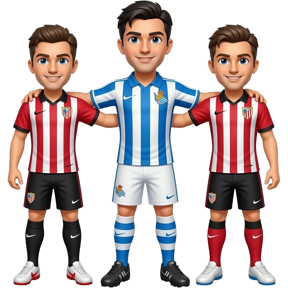Jugador de la Real Sociedad ganando al Athletic al Bilbao emoji