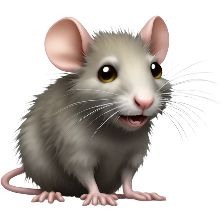 Stinky rat emoji