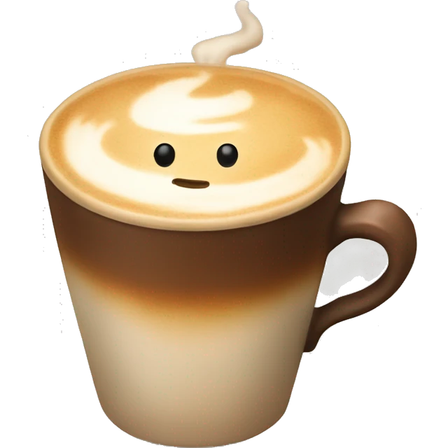 Latte in a cup emoji