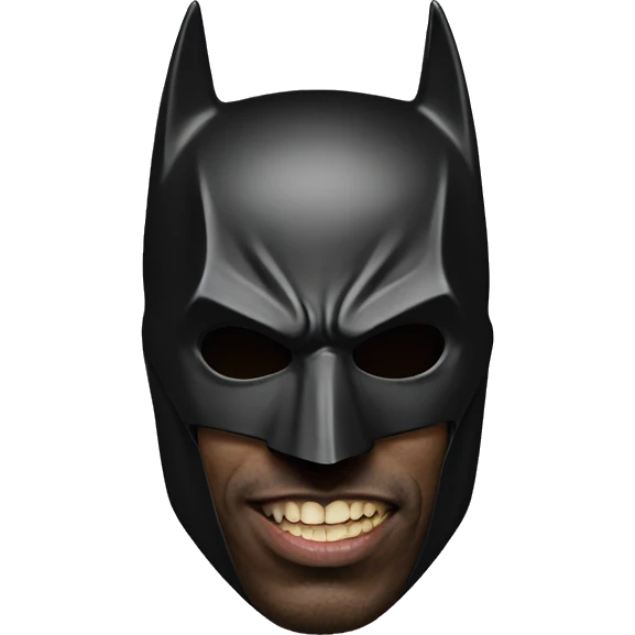 Batman mask travis scott emoji