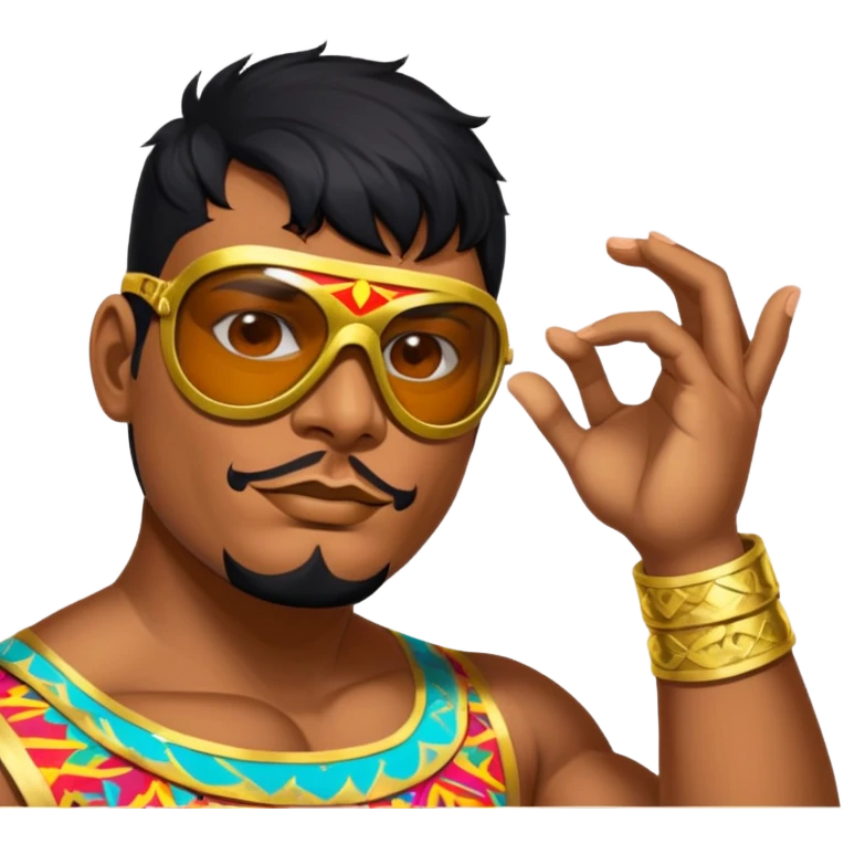 Luchador emoji