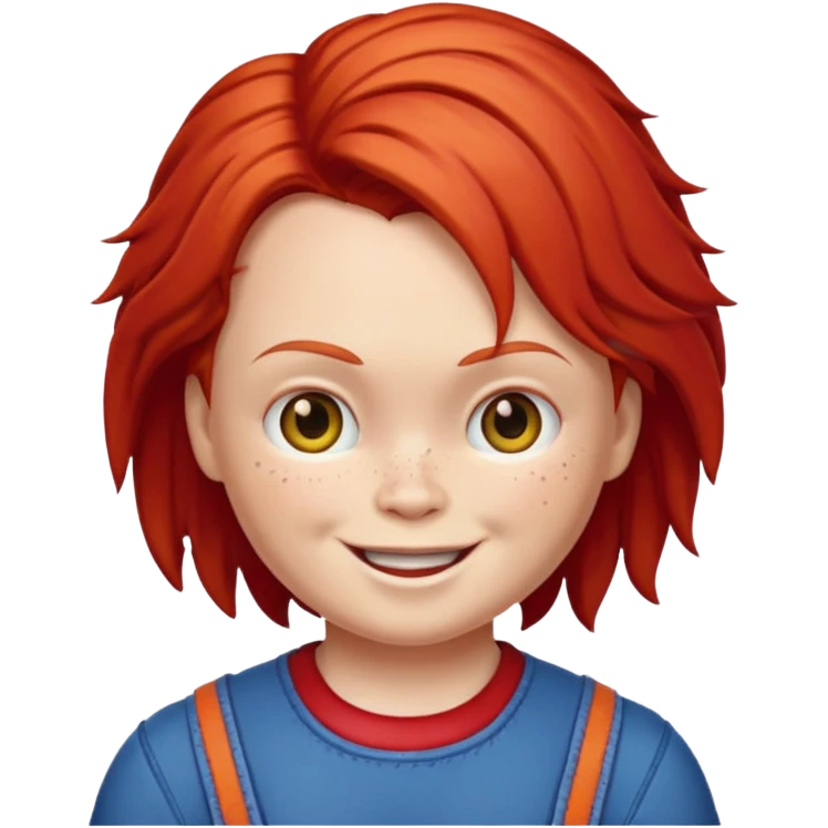 Un emojin de chuky emoji