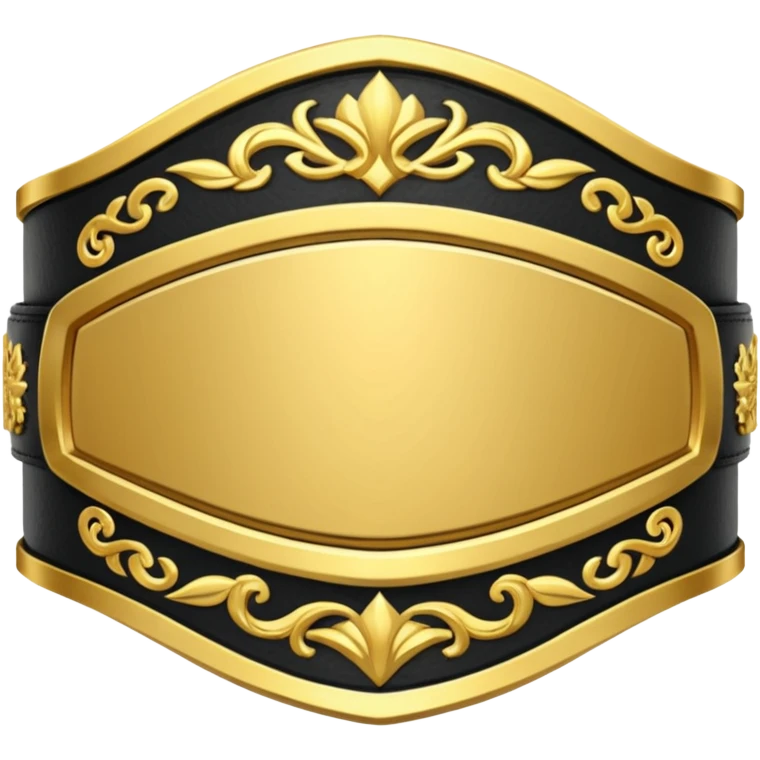 One Championship --Belt emoji