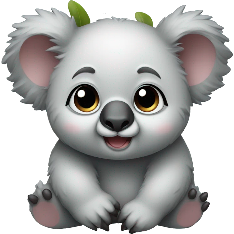 cute Chubby little Koala  emoji