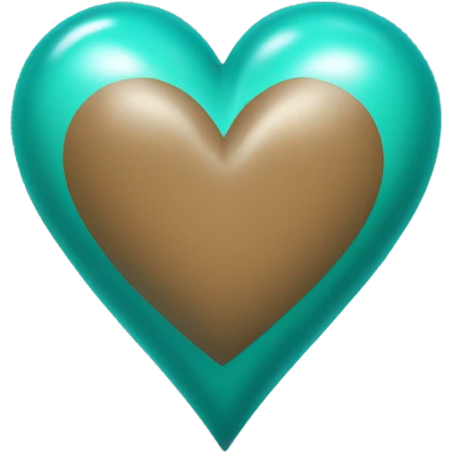 teal heart emoji