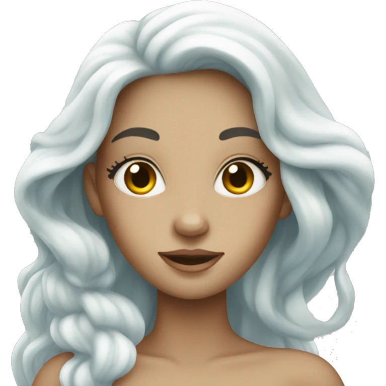 White mermaid emoji