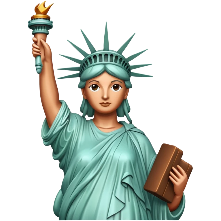 Statue of Liberty landmark emoji