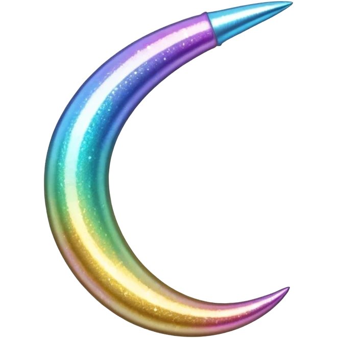 glitter sickle emoji