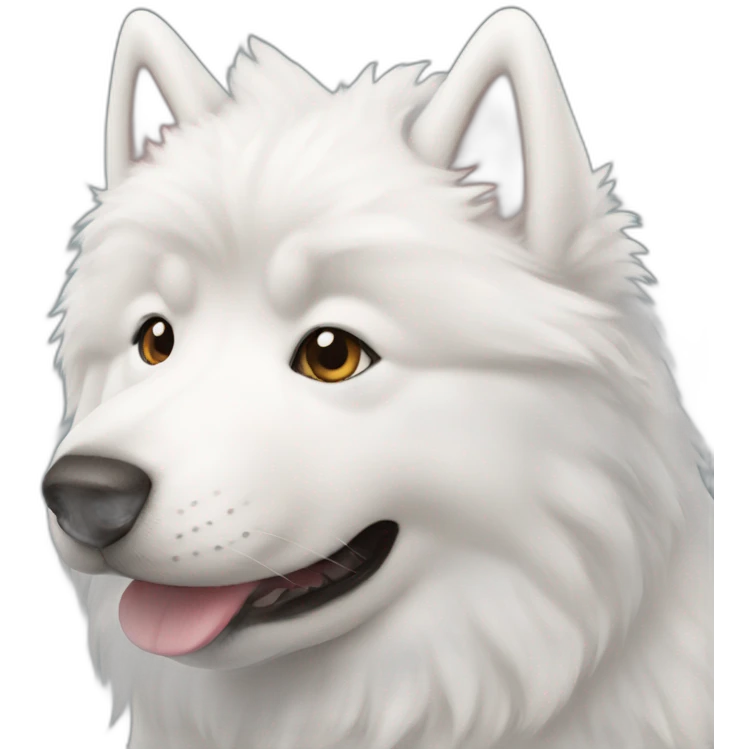 samoyed emoji