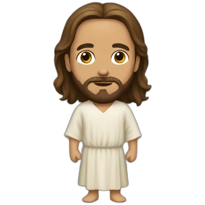 Jesus habillé emoji