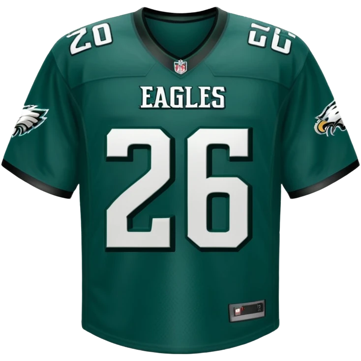 philadelphia eagles jersey | need only jersey 26 emoji