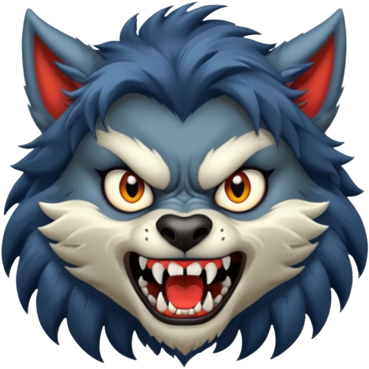 girl werewolf emoji