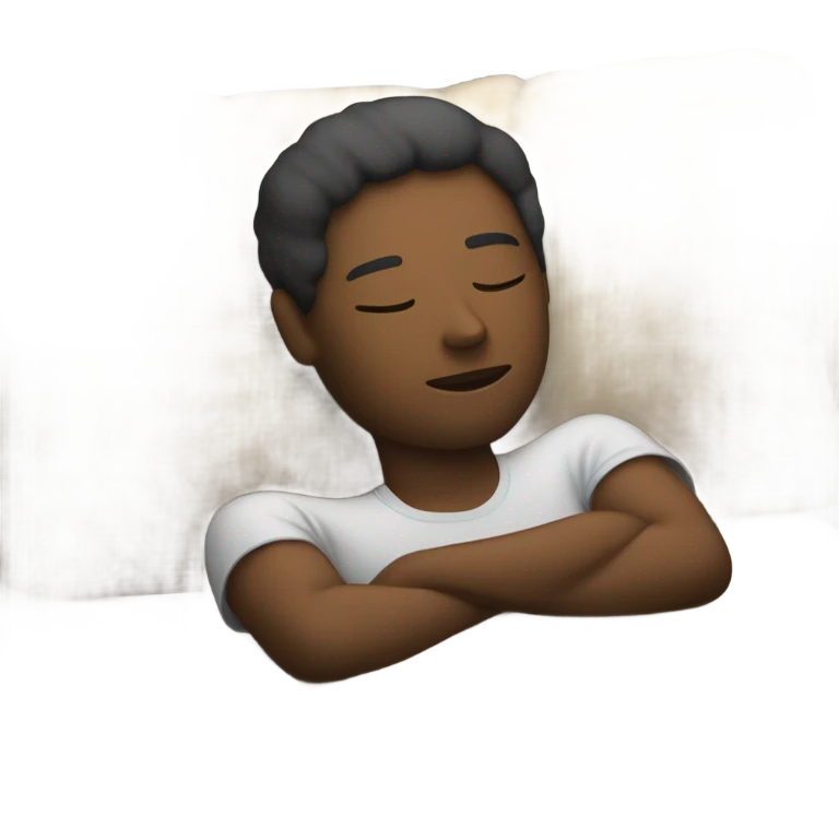 Taking a nap emoji