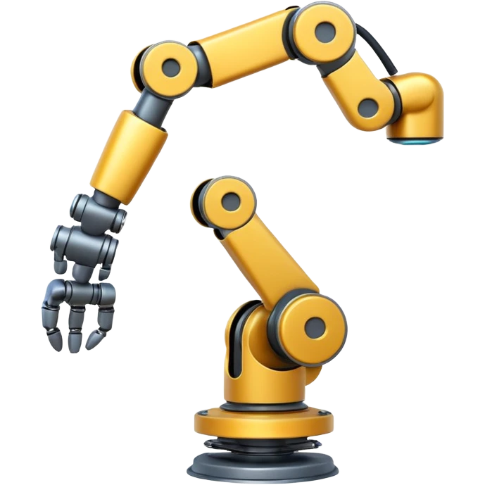 6 dof Robot arm emoji