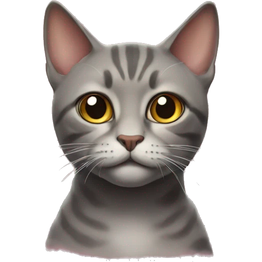 Cat on trippin out  emoji