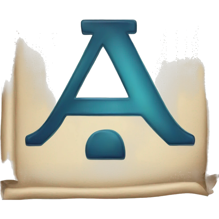Letter A Currency emoji