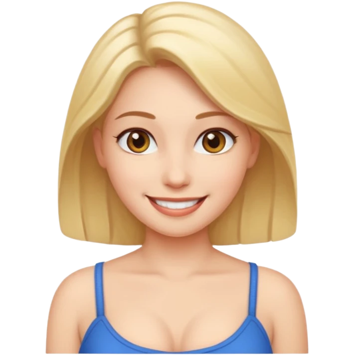 👱‍♀️visible boobs emoji