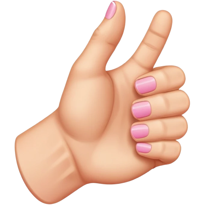 Fist with pinky out emoji