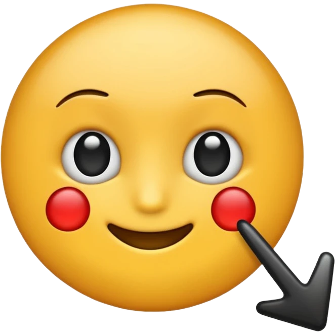 fait moi un emojis avec un fond bleu et un check mark noir au milieux emoji